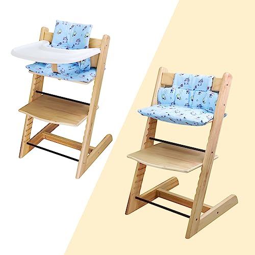 LLHQAMT for Tripp Trapp High Chair Cushion Soft And Comfortable Baby Seat Cover With Cute Graphics - Image 2