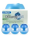Downy Ball, Fabic Softener Dispenser (Pack of 3),Blue,22.86 x 22.86 x 7.62 cm; 226.8 Grams