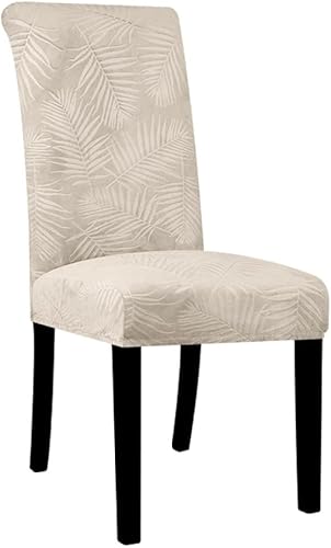 HANASE 1pcs Velvet Dining Chair Cover Soft Stretch Chair Slipcover Solid Color Seat Cover Furniture Cover for Home Hotel BanquetH1Camel1pcs