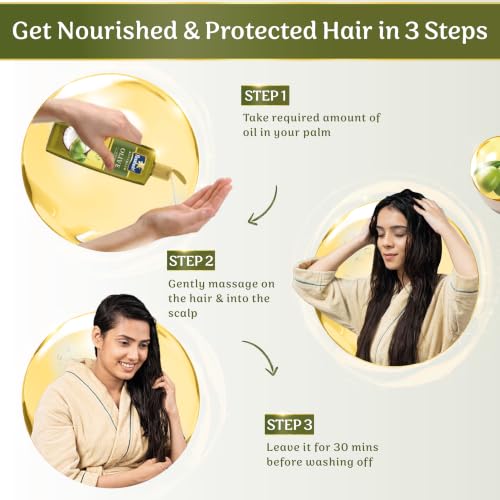 Image of Parachute Advansed Olive Enriched Coconut Hair Oil for Stronger Nourished Hair | 200ml | Ultimate nourishment with Olive | Coconut for strengthening the hair | Upto 10x less hair fall and 90% stronger hair