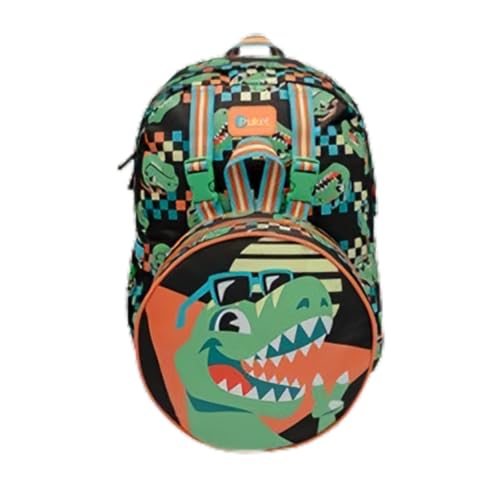 PUKET - Mochila Infantil Puket de Costas Com Lancheira Dino Miami