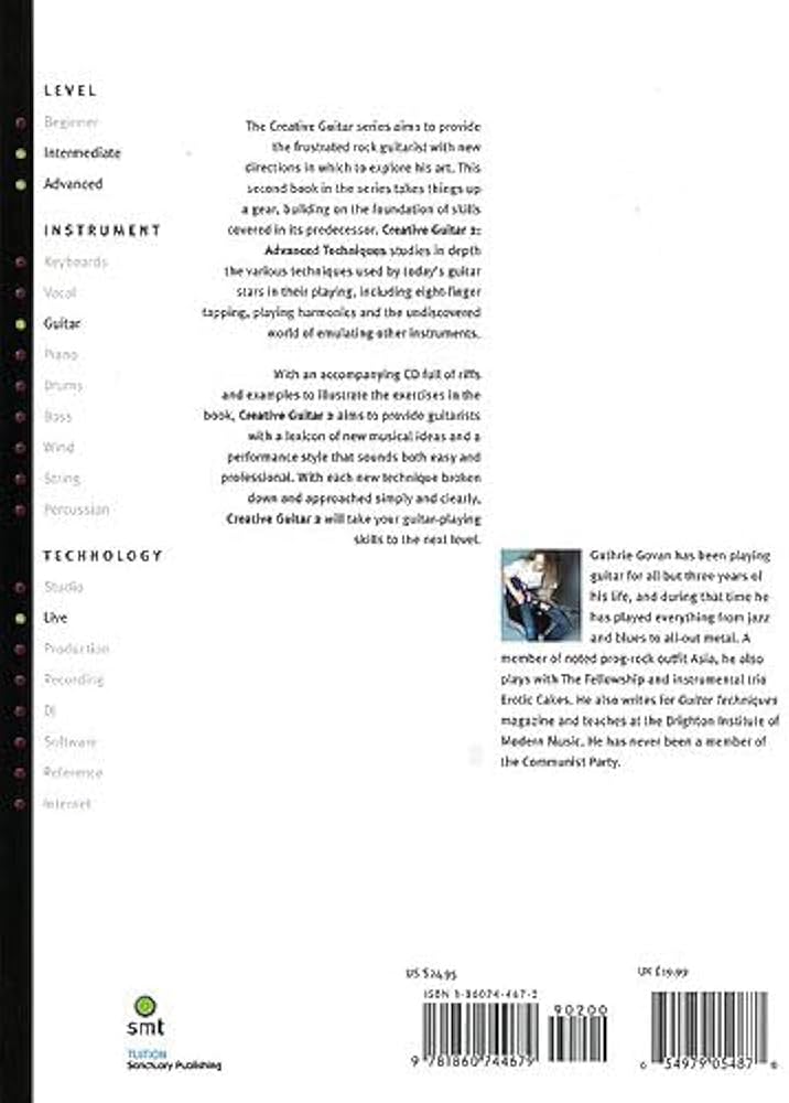 Amazon.com: Creative Guitar 2 - Advanced Techniques | Guitar