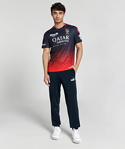 Image of Puma Men's Polyester Regular Fit Official IPL 2024 Royal Challengers Bangalore Player Replica Match Jersey