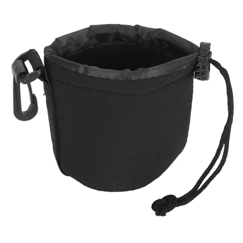 GOWENIC Camera Lens Bag Waterproof Shockproof Scratch Resistant Protective Lens Pouch with Hook for 50mm F/1.8 II