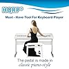 HQRP Sustain Pedal compatible with Yamaha YPG-235 / YPG-535 / YPT-230 / YPT-330 / YPT-240 / PSR-E243 / MM6 / MM8 / MO6 / MO8 / MOX6 / MOX8 / MX49 / MX61 Keyboards #2