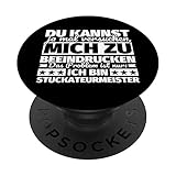 Stuckateurmeister lustig PopSockets mit austauschbarem PopGrip