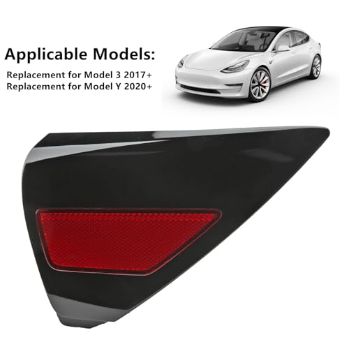 Image of Right Side Marker Light, Rear Right Bumper Reflector Light 1100781-99-D Replacement for 2017 upward & for 2020 upward