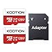KOOTION Micro SD Karten 128GB 2 Stück Speicherkarte U1 Class 10 Mini SD Karte 128G 2er Pack MicroSDXC Cards Memory Karte 2 STK(A1 UHS-I 4K) MicroSD Card für Kameras Handy Tablets Android Smartphones