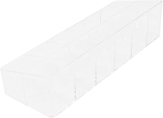 FOMIYES 1Pc Caixa De Armazenamento De Batom Exibição De Batom Rack De Exibição De Batom Transparente Suporte De Batom Caixa De Armazenamento De Plástico Organizadores De Plástico