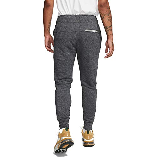 NIKE M NSW Heritage Jggr - Men's Long Sleeve Top, Mens, 928441 012, Black/HTR, S - Image 4