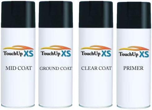 TouchupXS-Perfect Match for Ford Focus Z9 Blue Candy Tint Metallic Touch Up Paint 12oz and Primer and Clearcoat Kit
