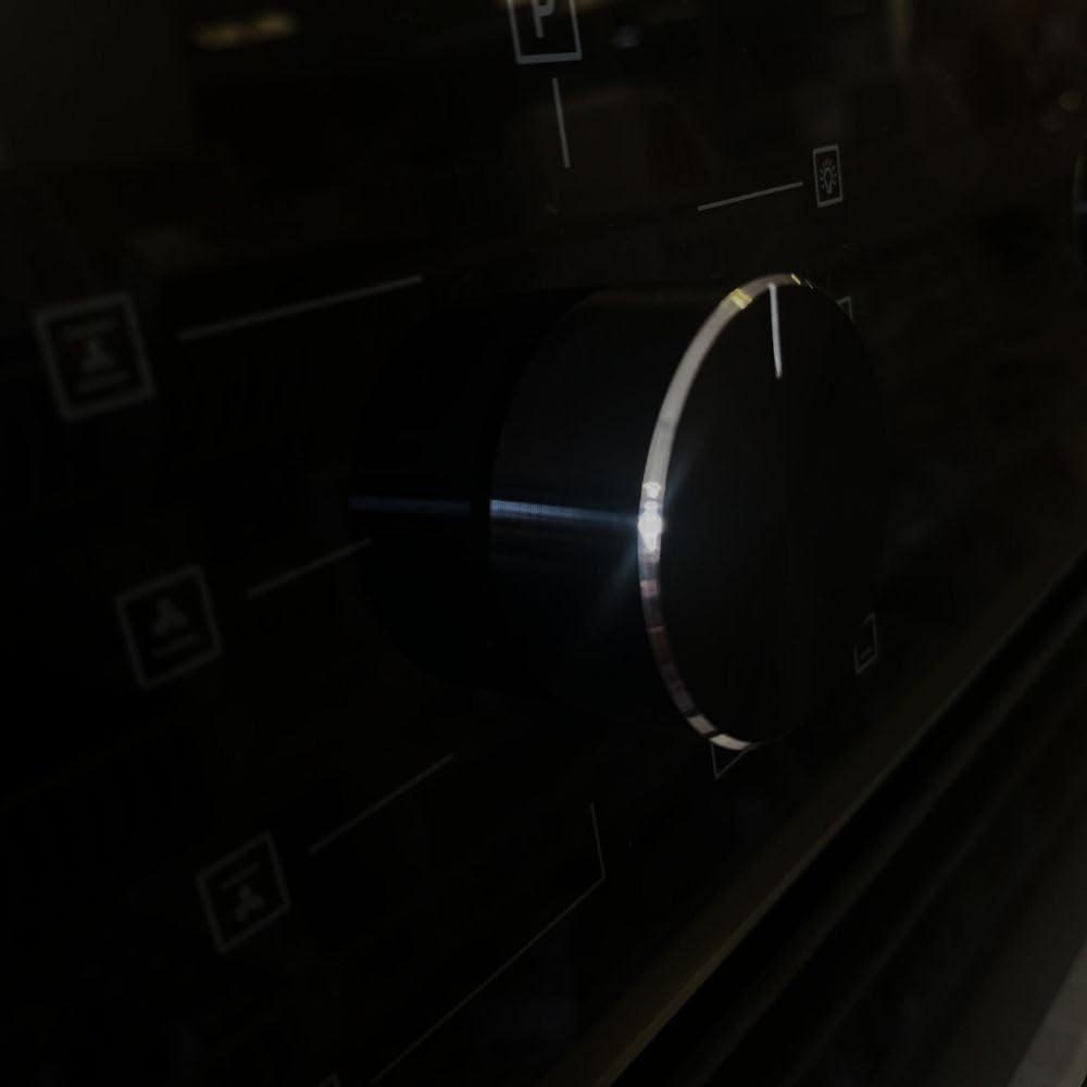 Samet, Forno da Incasso Ventilato 90 cm Apollo Nero, Maxi Forno Multifunzione 100 Litri Classe A, con Doppia Ventola, Doppia Lampada e Timer Meccanico, 89,5x57x59,5 cm