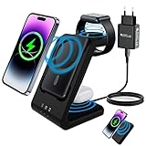 wireless charger iphone xs ✨【Smart Breathing Nightlight】 : This phone charging station looks sleek and won’t take up much space on your nightstand and bedside. When you start charging your phone, the blue light indicates that your phone is properly charging, when you charge your watch, the blue light indicates that your watch is properly charging, when you charge your headphones, the blue light indicates that your headphones is properly charging,the blue lights flash if there are foreign objects.(Note:Please use a mobile phone case with a thickness of less than 2mm/0.08in)