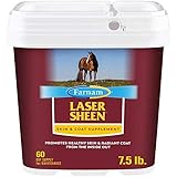 Farnam Laser Sheen Skin & Coat Supplement for Horses, 3.75 lb