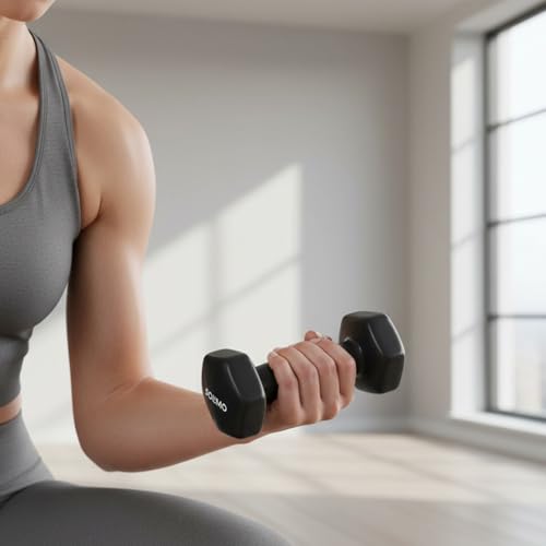 Image of Amazon Brand - Solimo Vinyl Dumbbell