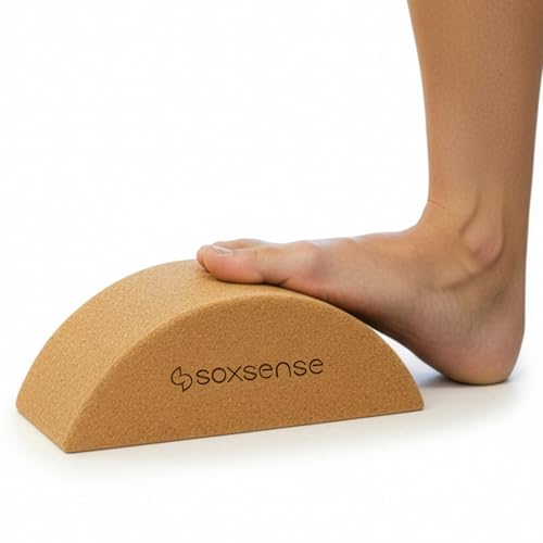 Soxsense Half Moon Recovery Block & Calf Stretching- Improve Balance,