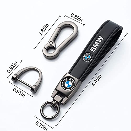 Newmul Genuine Leather Keychain Is Compatible With Key Ring Accessories #TOP1