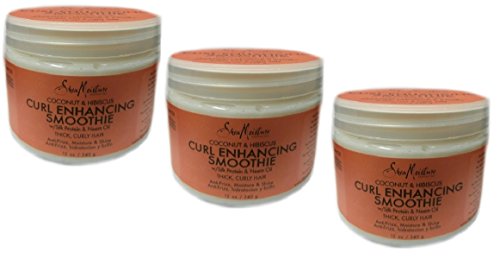 Shea Moisture Coconut & Hibiscus Curl Enhancing Smoothie Thick / Curly Hair 340g (total – 1020g)