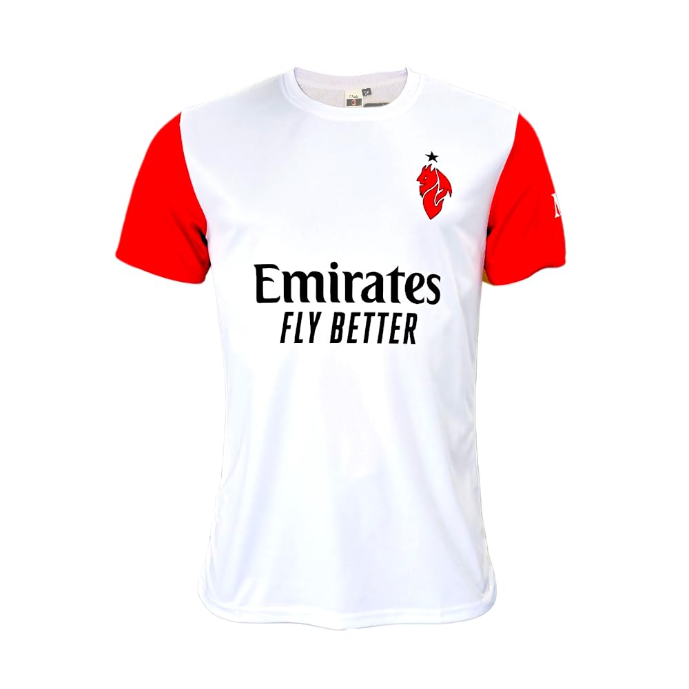 Maglia Replica Ufficiale AC Milan 2025/2026 – Adulto/Bambino – Prodotto Autorizzato – Personalizzabile con Nome e Numero