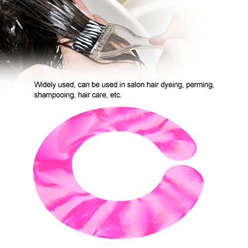 Capa para corte de cabello de silicona suave rosa miniatura 5