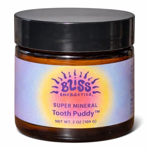 Bliss Energetics Remineralizing Tooth Puddy | Fluoride-Free with Hydroxyapatite | Remineralization | All Natural Ingredients & Preservative Free | Mineral-Rich Spot Treatment 2oz