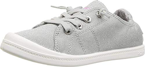 Roxy Girls Rg Bayshore III D Silver Shoes Size 12