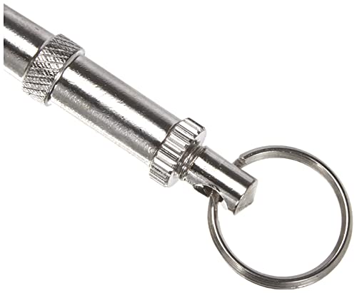 TRIXIE Hochfrequenz-Hundepfeife - 1 Pfeife, Stahl