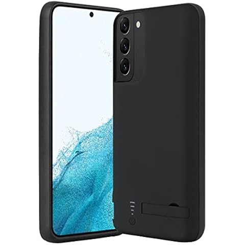 HiKiNS Battery Case Compitable with Samsung Galaxy S22Plus - 5000mAh Rechargeable Portable Charging Case Extended Battery Backup Add Extra Juice Charger Case Backup Power Bank for Galaxy S22 Plus Cover