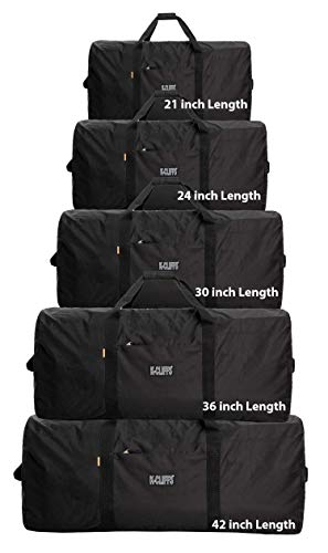 Heavy Duty Cargo Duffel Large Sport Gear Drum Set Equipment Hardware Travel Bag Rooftop Rack Bag (36
