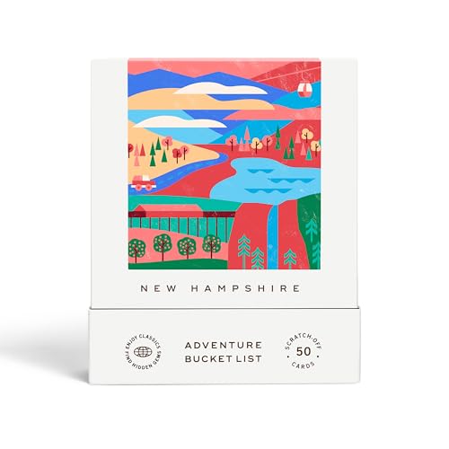 New Hampshire Adventure Bucket List: 50 Scratch-Off Cards...