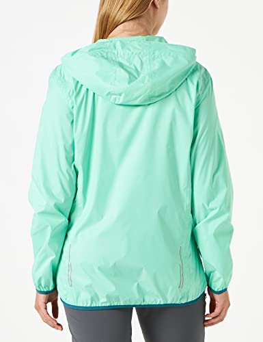 CMP - Damen-Regenjacke mit fester Kapuze, Minze, D36