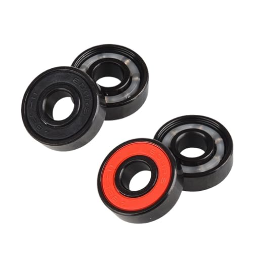 Roulements 608RS en céramique hybride 8x22x7mm Red Sea pour skate et roller x8