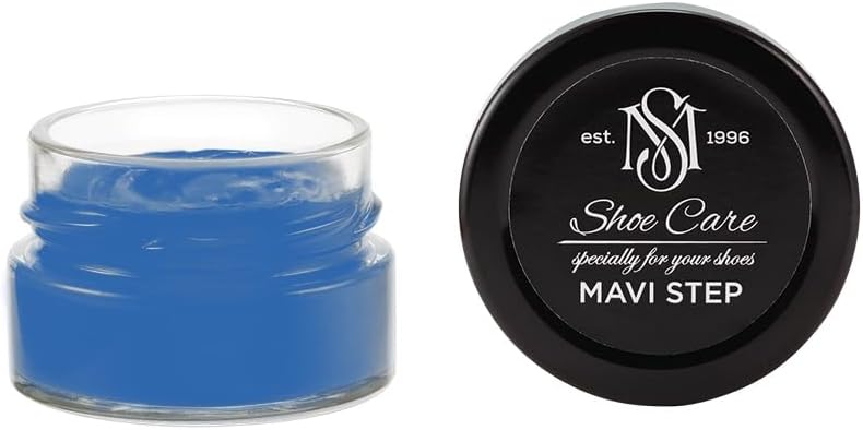 Nutritive Leather Spray - NCS S 3050-R80B Lapis Lazuli - Deep Conditioning & Shoe Color Restoration for Smooth Leather by MAVI STEP - 1.70 fl oz / 50 ml