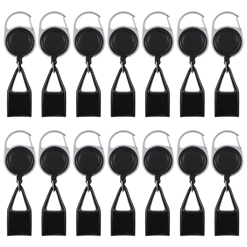 Vegena Porte-Briquet avec Crochets et Clip de Protection, Housse de Protection Briquet Holder Sleeve avec Porte-Clés Rétractable