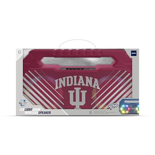 Image of SOAR NCAA Wireless Boombox Speaker, Indiana Hoosiers
