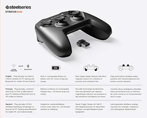 Steelseries 69075 Stratus Duo Wireless Gaming Controller thumb #7
