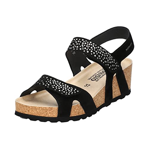 Mephisto - Sandales en Cuir VIC Spark - Noir - 38-5