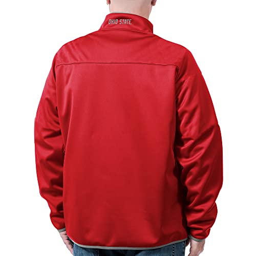 Mens College Softshell Full Zip Jacket2