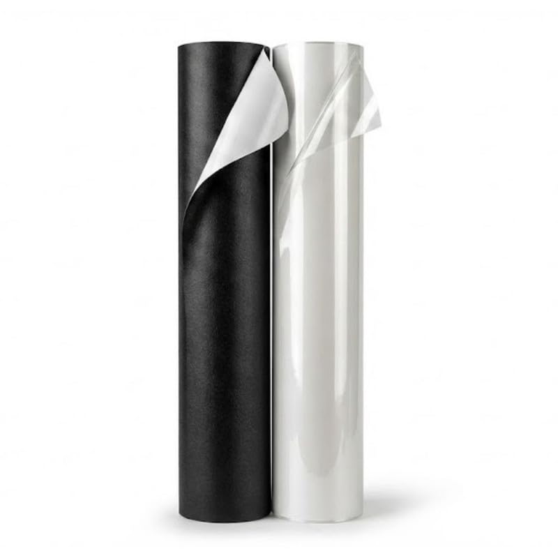 Profilex-Gentes Universal Lackschutzfolie Schwarz Struktur 15x300 cm | Robuster Steinschlagschutz selbstklebend | Kratzschutz für Auto & Wohnmobil