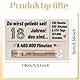 Scinzene Kreatives Geldgeschenk Zum 18. Geburtstag Junge Und 18. Geburtstag Mädchen, Personalisiertes Geschenkset Mit Gravurholzplatte, Kann als Geschenk an Freunde oder Familie geschenkt werden
