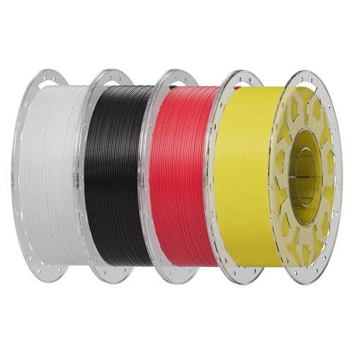 Image of Creality PLA Filament 1.75mm, 3D Printer Filament Bundle, Enhanced Toughness No Warp, Accuracy ±0.03mm Printing for Most 3D Printers
