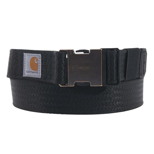 Image of Carhartt Men's Durable Nylon Webbing Belts, W /a Slim Profile Design
