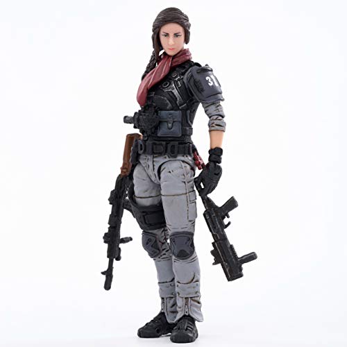 JOYTOY 1/18 Action Figures 4-Inch 37th Legion-Hermione Dark Source Collection Action Figure Military Model Toys