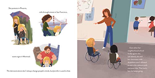 All the Way to the Top: How One Girl's Fight for Americans with Disabilities Changed Everything (Inspiring Activism and Diversity Book About Children with Special Needs) - Image 7