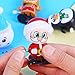 SULOLI Christmas Wind Up Toys, 8 PCS Xmas Gift Stocking Stuffers Goody Bag Fillers for Kids Party Favors