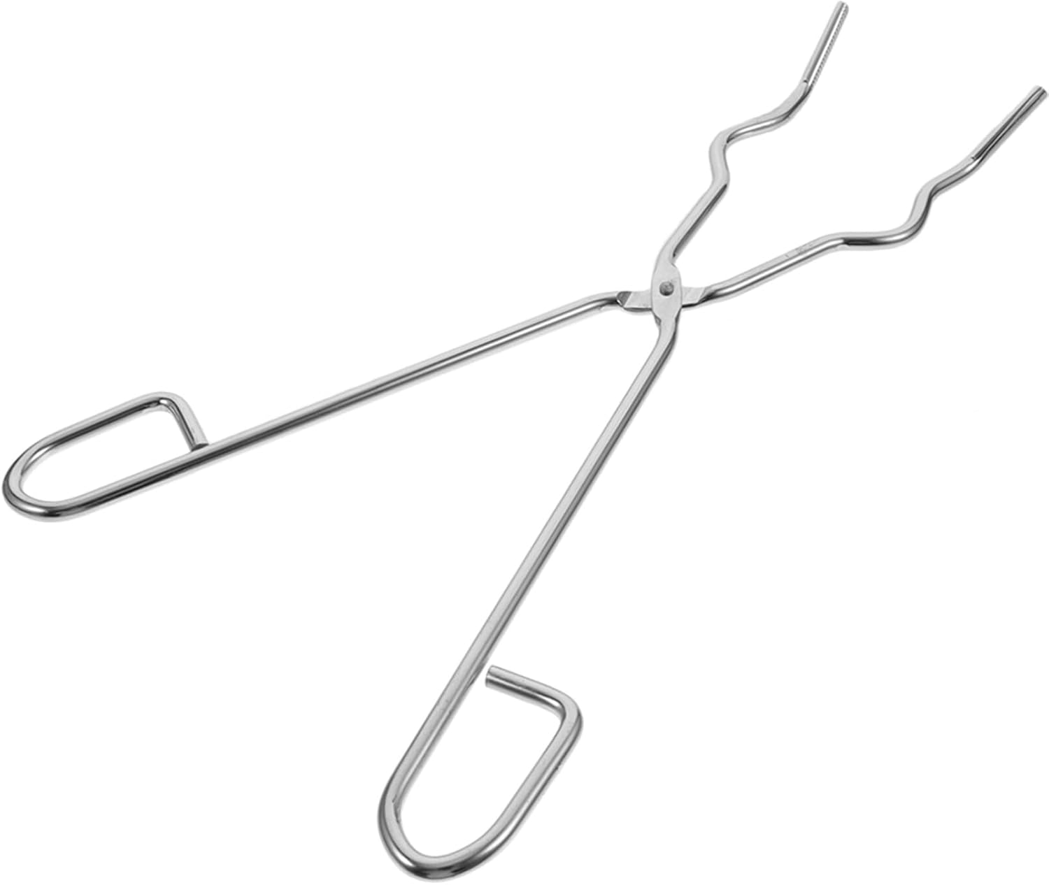 Stainless Steel Crucible Tongs, 35cm Flask Beaker Tongs