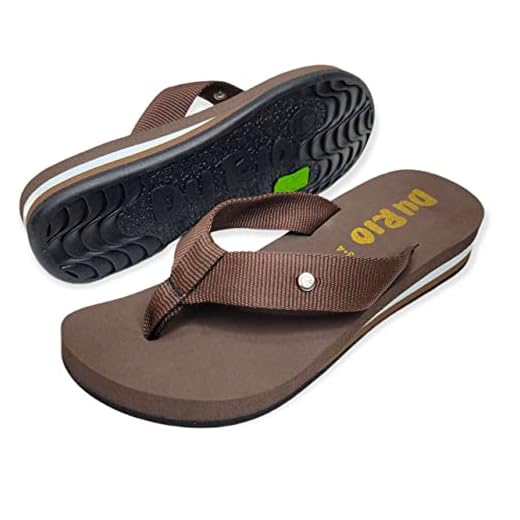 Chinelo Feminino DuRio Balance Esporão Fascite Ortopedico (Marrom, br_footwear_size_system, adult, numeric, numeric_36)