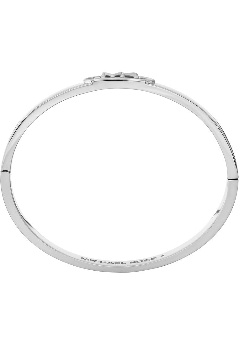 Michael Kors Bracciale da donna in ottone con chiusura a scatola e linguetta