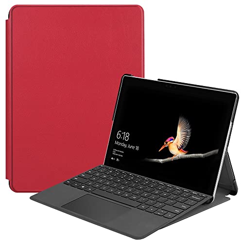 Bolsas y fundas para tabletas y PC Estuche Compatible with la superficie de la superficie de Microsoft GO2 / GO 2020 CASE DE 10 PULGADICAS, CASO START START STAND DE STAND DE TRI-FOLD, MULTIVANDO ANGU