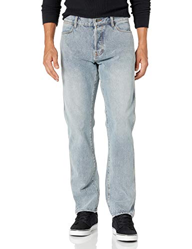 RVCA Men's Weekend Straight Fit Denim Jean